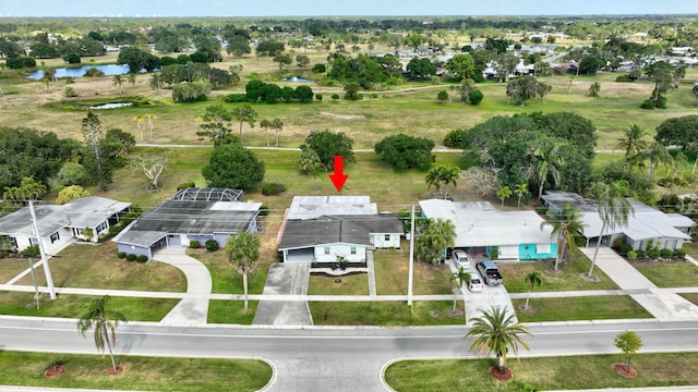 2971 SE Morningside Blvd, Port Saint Lucie, FL 34952 - bird's eye view with a residential view and a water view