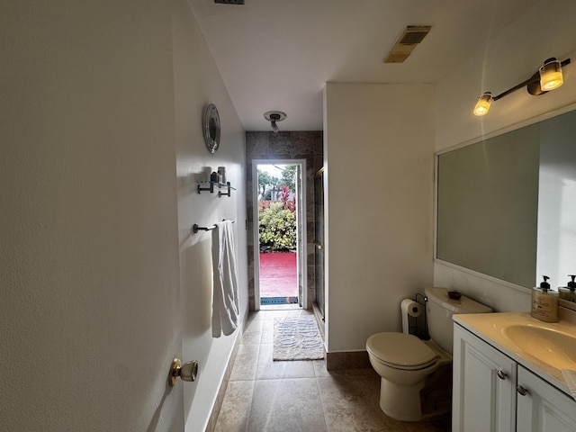 1101 Summit Place B Cir Unit B, West Palm Beach, FL 33415 - full bath featuring vanity, a stall shower, toilet, and baseboards
