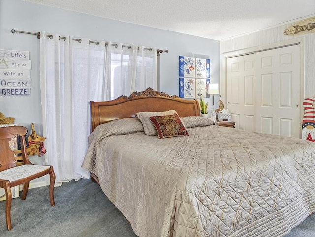 216 Sheffield I Unit 216, West Palm Beach, FL 33417 - bedroom with carpet and a closet