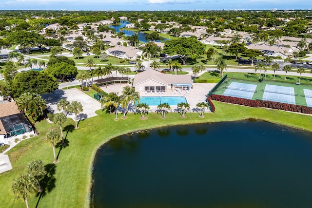 9676 Boca Gardens Pkwy Unit C, Boca Raton, FL 33496 - aerial overview of property's location with a large body of water and nearby suburban area