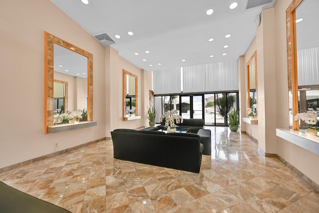 common area featuring visible vents