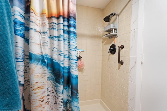 1627 SE Green Acres Cir Unit Z-203, Port Saint Lucie, FL 34952 - bathroom with a shower stall