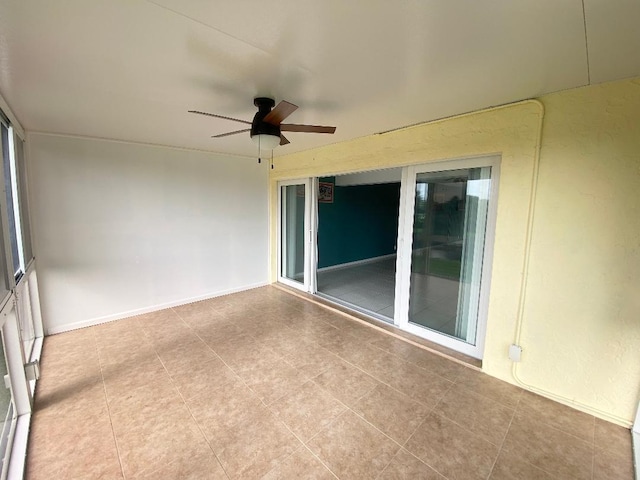 1120 Mahogany Way Unit 203, Delray Beach, FL 33445 - view of unfurnished sunroom
