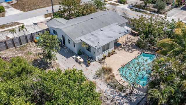 drone / aerial view