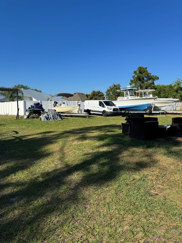 133SW SW Becker Rd, Port Saint Lucie, FL 34953 - view of yard with fence