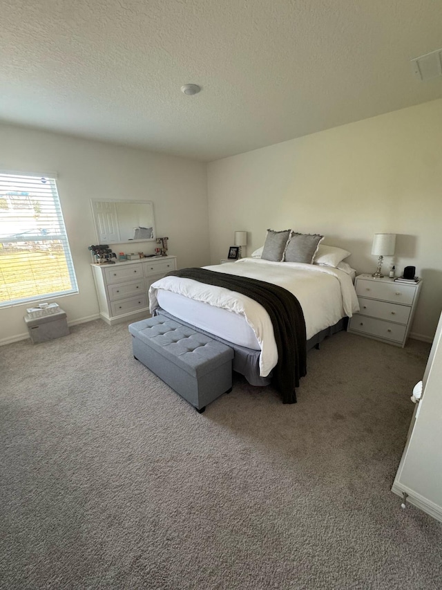 133SW SW Becker Rd, Port Saint Lucie, FL 34953 - bedroom with baseboards, carpet flooring, and a textured ceiling
