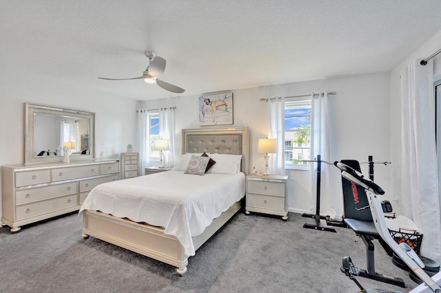 7669 Springwater Pl Unit 202, Boynton Beach, FL 33437 - bedroom with carpet flooring and a ceiling fan