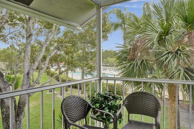 7669 Springwater Pl Unit 202, Boynton Beach, FL 33437 - view of balcony