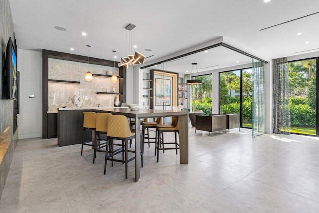 217 Thatch Palm Dr, Boca Raton, FL 33432 - dining area featuring recessed lighting