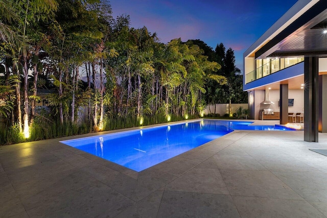 217 Thatch Palm Dr, Boca Raton, FL 33432 - view of swimming pool with a patio