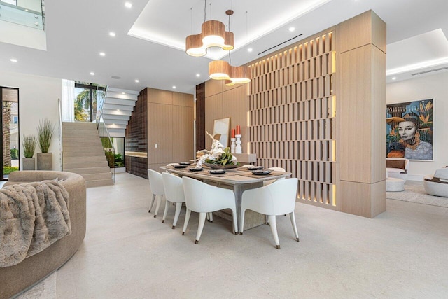2498 Queen Palm Rd, Boca Raton, FL 33432 - building lobby with stairway and recessed lighting
