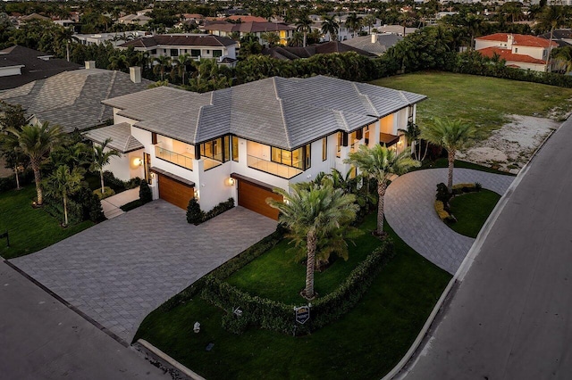 view of subject property