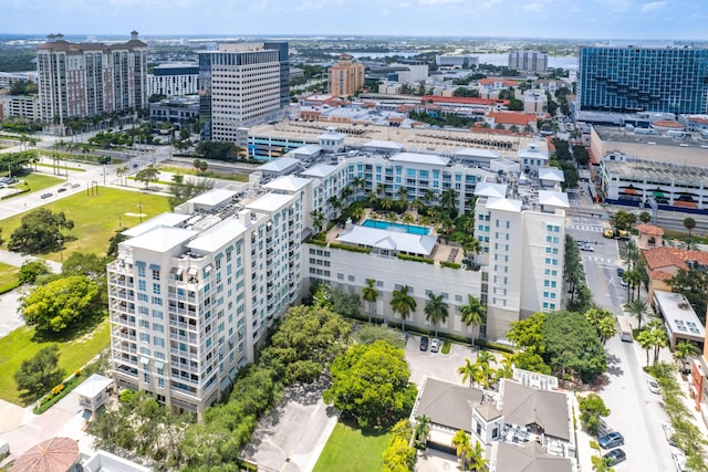 480 Hibiscus St Unit 1003, West Palm Beach, FL 33401 - bird's eye view featuring a view of city