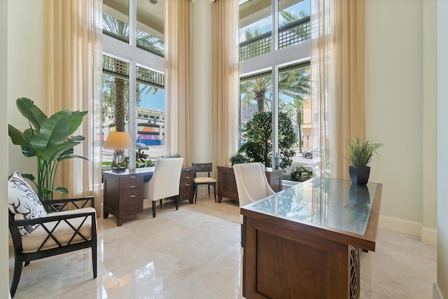 480 Hibiscus St Unit 1003, West Palm Beach, FL 33401 - office with a towering ceiling