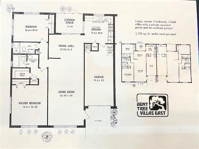 9750 Tabebuia Tree Dr Unit A, Boynton Beach, FL 33436 - floor plan