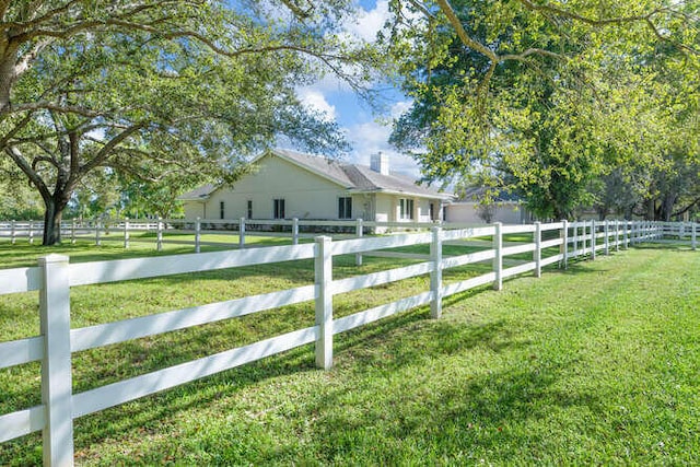 exterior space with fence