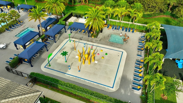 bird's eye view