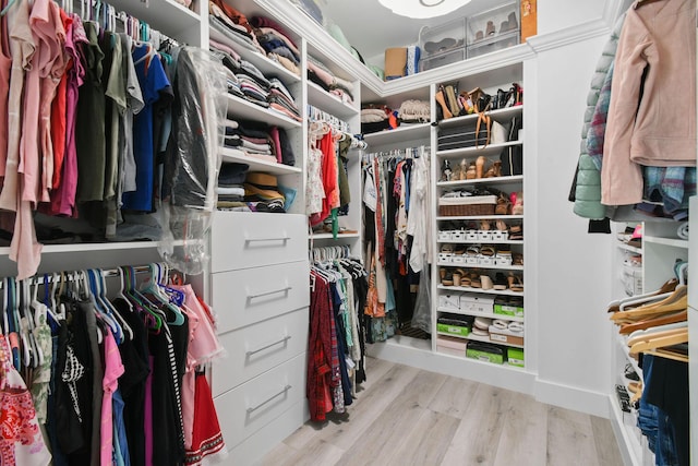 4707 SE Manatee Way, Stuart, FL 34997 - walk in closet with wood finished floors