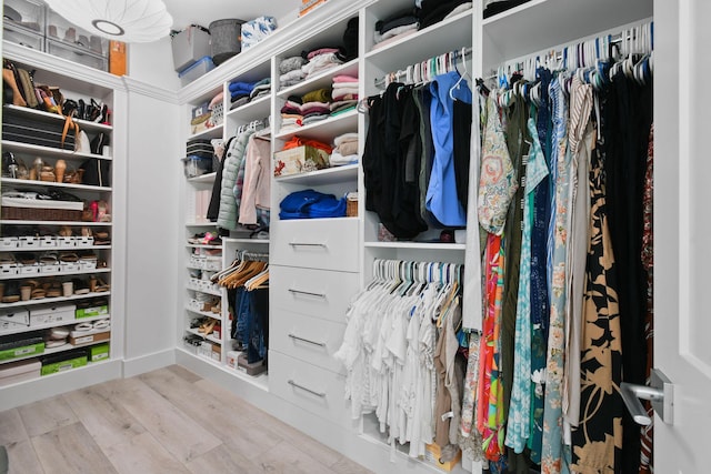 4707 SE Manatee Way, Stuart, FL 34997 - spacious closet with wood finished floors