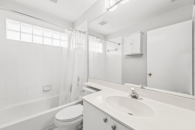 7997 Lakewood Cove Ct, Lake Worth, FL 33467 - full bathroom featuring vanity, toilet, and shower / tub combo