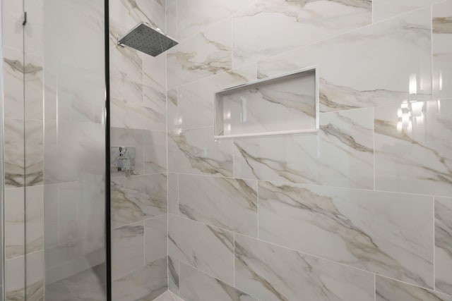 4665 SW Keats St, Port Saint Lucie, FL 34953 - full bath featuring a marble finish shower