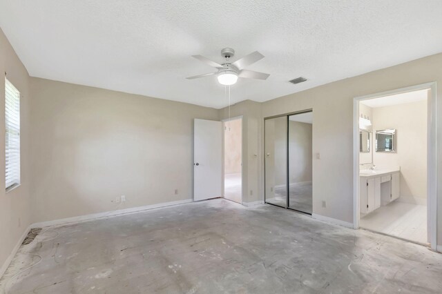 8449 Springlake Dr, Boca Raton, FL 33496 - empty room with a ceiling fan, tile patterned floors, and baseboards