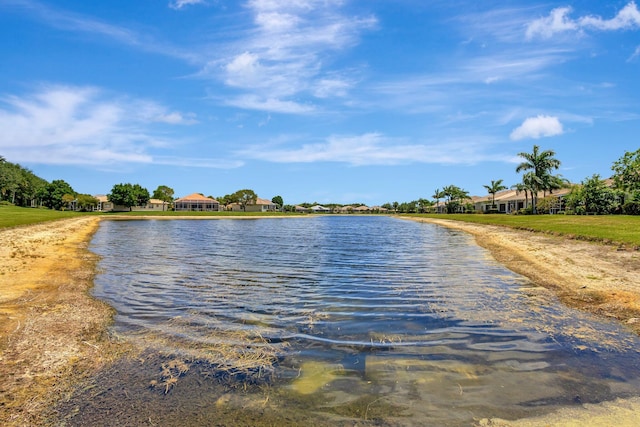 property view of water