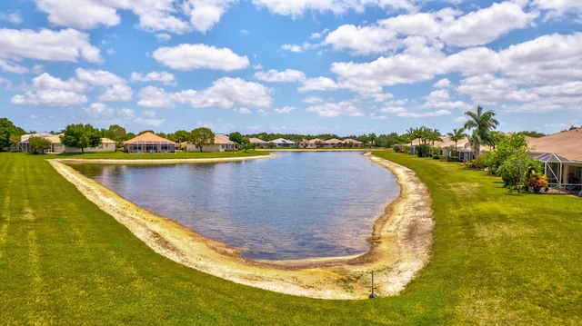 water view with a residential view