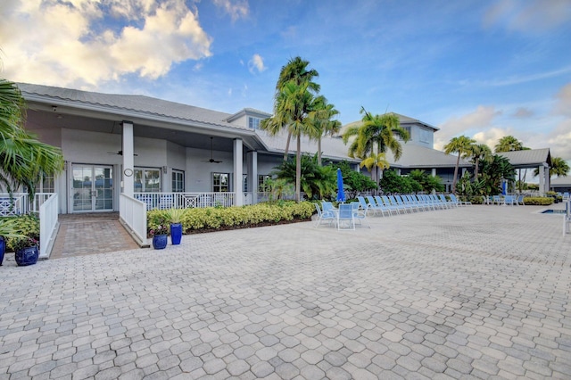 view of property
