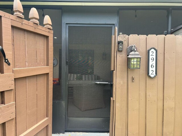 view of property entrance