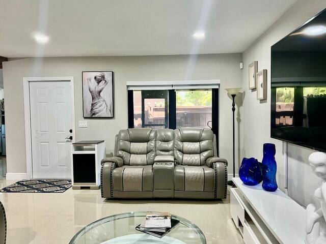 view of living room