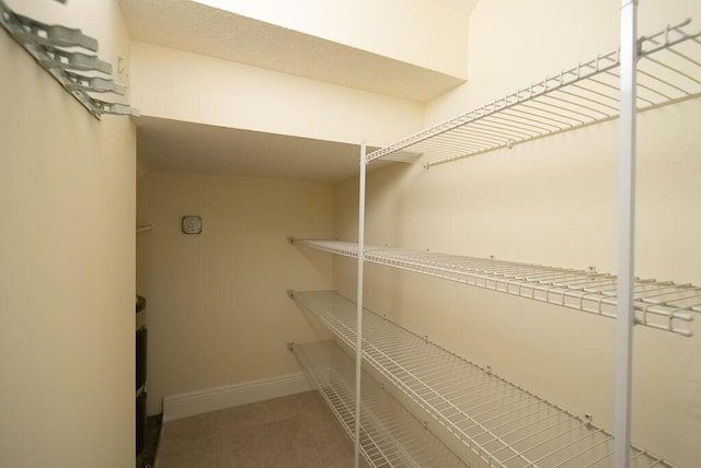 view of storage area