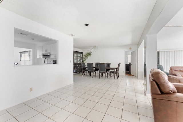 6292 Silver Moon Ln, Greenacres, FL 33463 - living room with light tile patterned floors