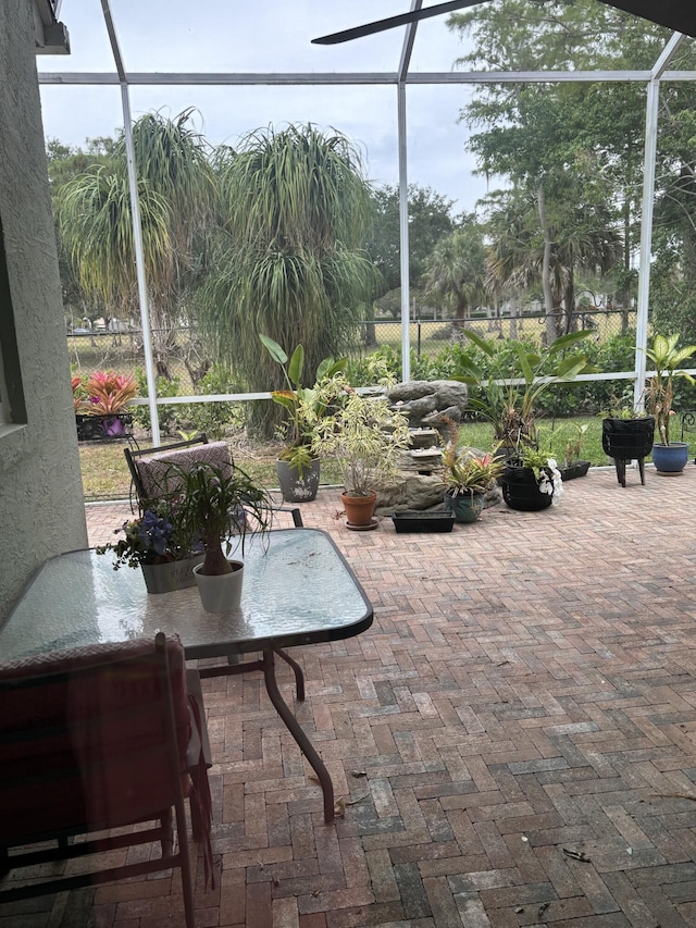 3237 El Camino Real, West Palm Beach, FL 33409 - sunroom / solarium featuring a wealth of natural light