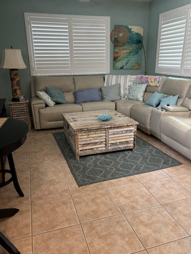 3237 El Camino Real, West Palm Beach, FL 33409 - view of tiled living area