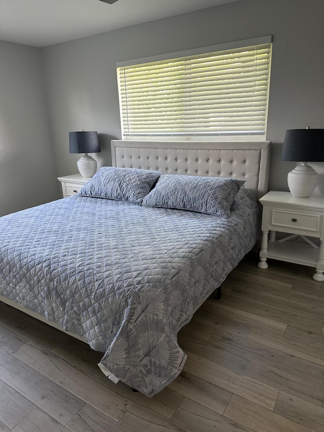 5111 NE 27th Ter NE, Lighthouse Point, FL 33064 - bedroom with wood finished floors