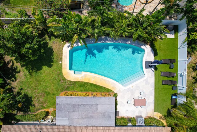 drone / aerial view