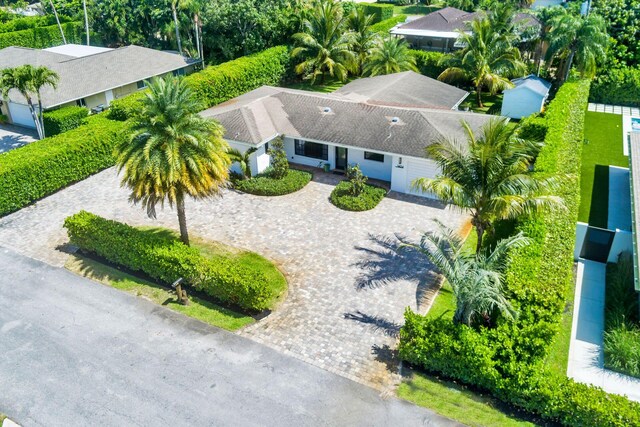 aerial view