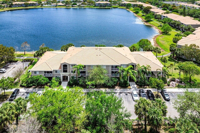 5031 Wiles Rd Unit 104, Coconut Creek, FL 33073 - bird's eye view with a water view