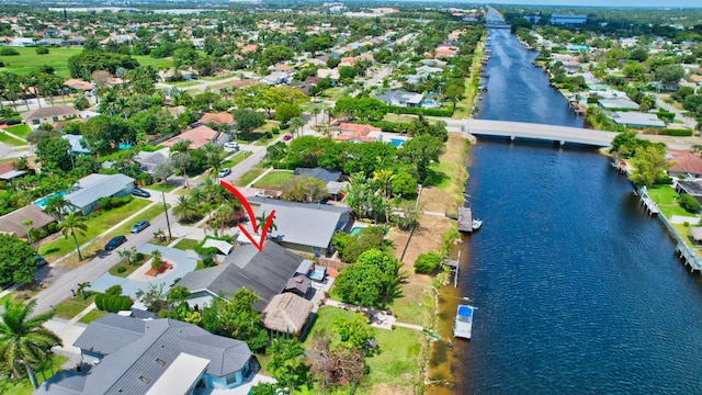 147 Oregon Ln, Boca Raton, FL 33487 - view of property location featuring nearby suburban area and a large body of water