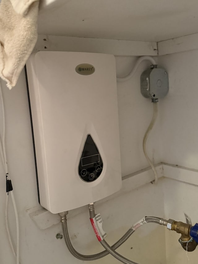 details with water heater
