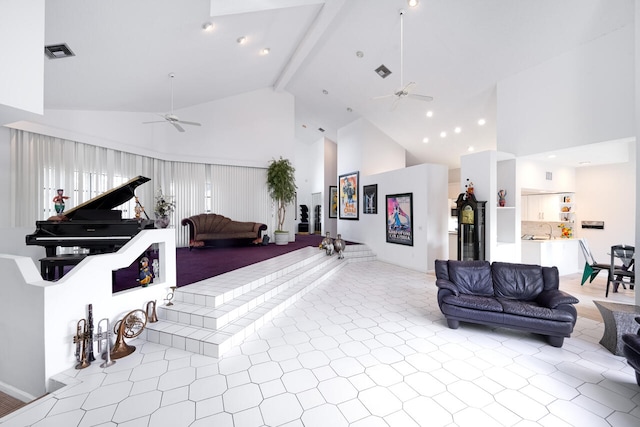 interior space with visible vents
