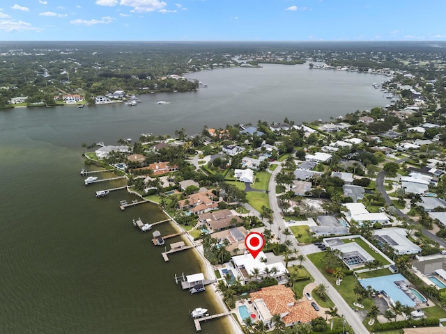 103 River Dr, Tequesta, FL 33469 - view of property location featuring a large body of water and nearby suburban area