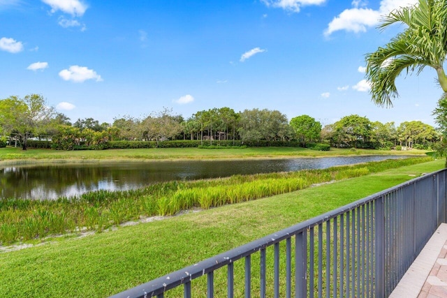 8837 Woodgrove Ridge Ct, Boynton Beach, FL 33473 - view of water feature with fence