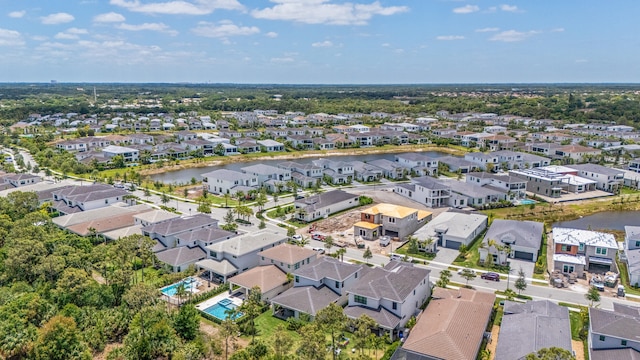 13158 Artisan Cir, Palm Beach Gardens, FL 33418 - aerial view of residential area with a nearby body of water