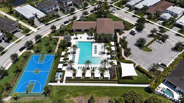 13158 Artisan Cir, Palm Beach Gardens, FL 33418 - bird's eye view of a pool