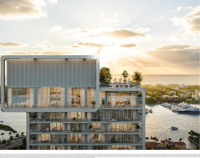 383 Okeechobee Blvd Unit 1602, West Palm Beach, FL 33401 - view of apartment building / complex featuring a water view
