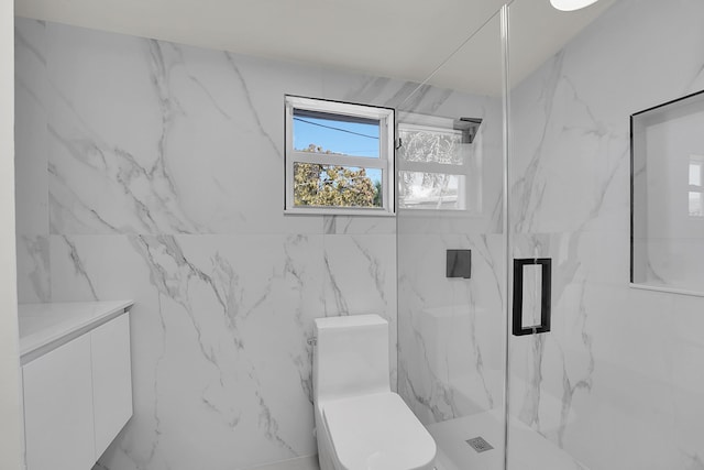 928 Market St, West Palm Beach, FL 33401 - full bath with tile walls and a marble finish shower