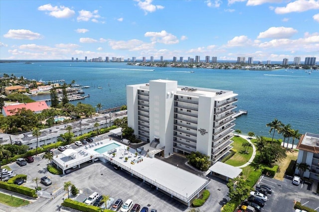 3040 Lake Shore Dr Unit 101, Riviera Beach, FL 33404 - aerial view of city skyline and a nearby body of water