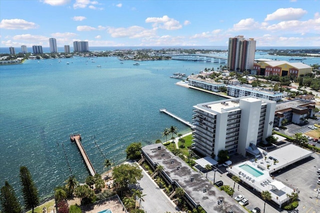 3040 Lake Shore Dr Unit 101, Riviera Beach, FL 33404 - view of urban area featuring a large body of water and a notable bridge
